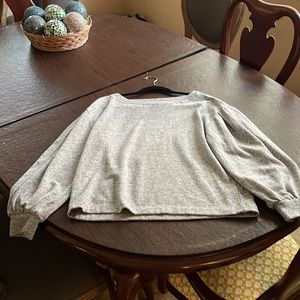 Banana republic puff sleeve top size medium